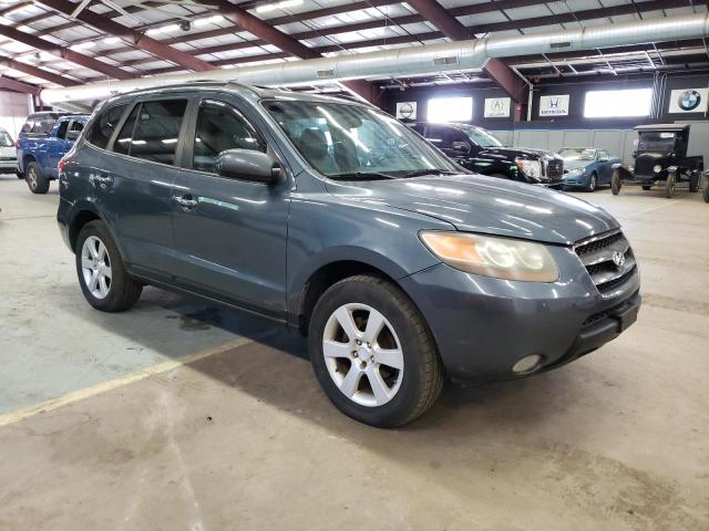 5NMSH73E67H004548 - 2007 HYUNDAI SANTA FE SE BLUE photo 4