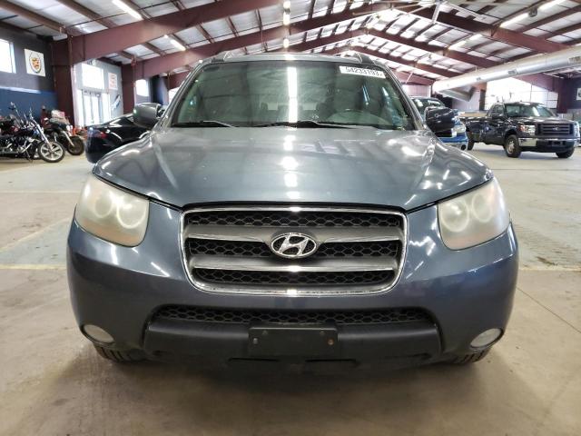 5NMSH73E67H004548 - 2007 HYUNDAI SANTA FE SE BLUE photo 5