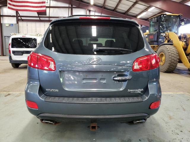 5NMSH73E67H004548 - 2007 HYUNDAI SANTA FE SE BLUE photo 6