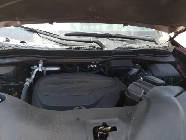 5FNYF8H55MB036919 - 2021 HONDA PASSPORT EXL Tünd qırmızı foto 12