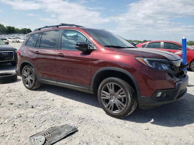 5FNYF8H55MB036919 - 2021 HONDA PASSPORT EXL Tünd qırmızı foto 4