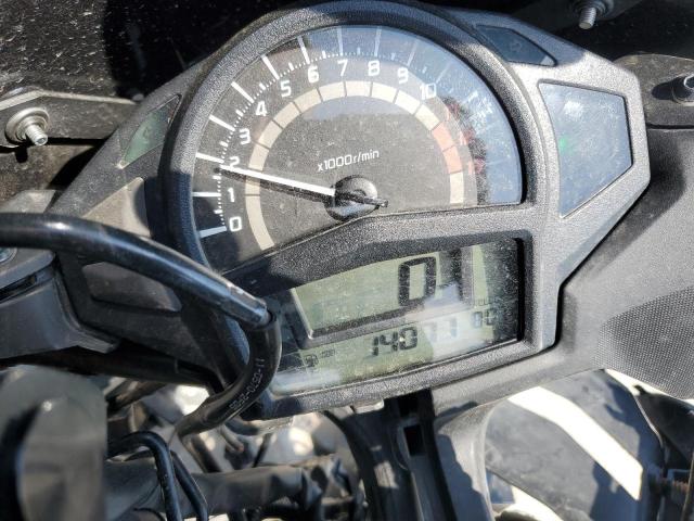 JKAEXEE15DDA09238 - 2013 KAWASAKI EX650 E BLACK photo 7