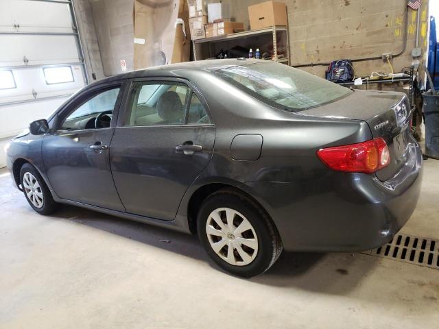 1NXBU4EE5AZ169199 - 2010 TOYOTA COROLLA BASE GRAY photo 2