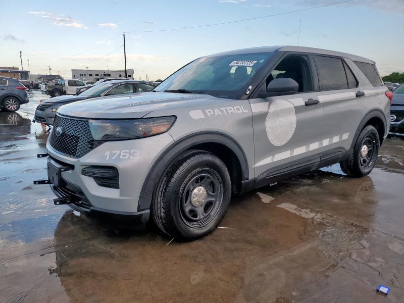 1FM5K8AW1LGA41763 - 2020 FORD EXPLORER POLICE INTERCEPTOR 银色 照片 1