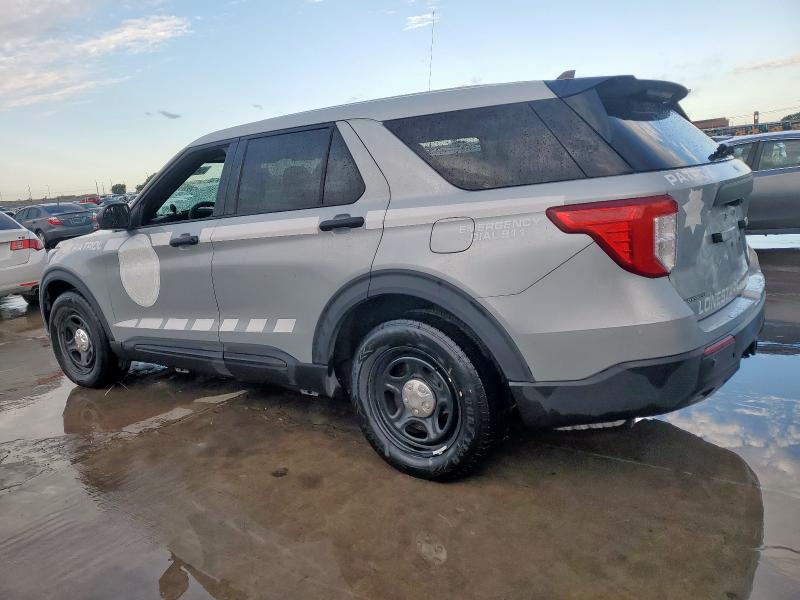 1FM5K8AW1LGA41763 - 2020 FORD EXPLORER POLICE INTERCEPTOR 银色 照片 2