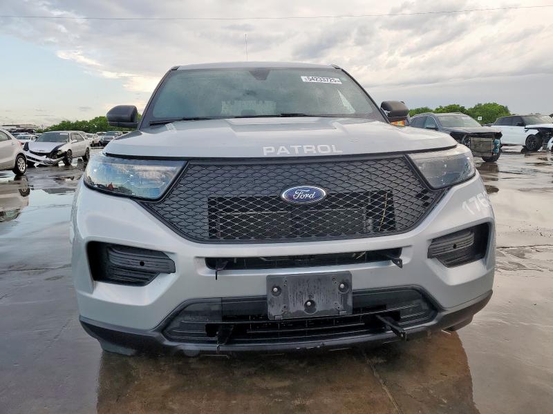 1FM5K8AW1LGA41763 - 2020 FORD EXPLORER POLICE INTERCEPTOR 银色 照片 5