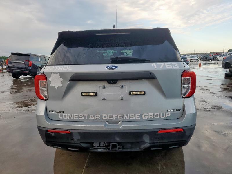 1FM5K8AW1LGA41763 - 2020 FORD EXPLORER POLICE INTERCEPTOR 银色 照片 6