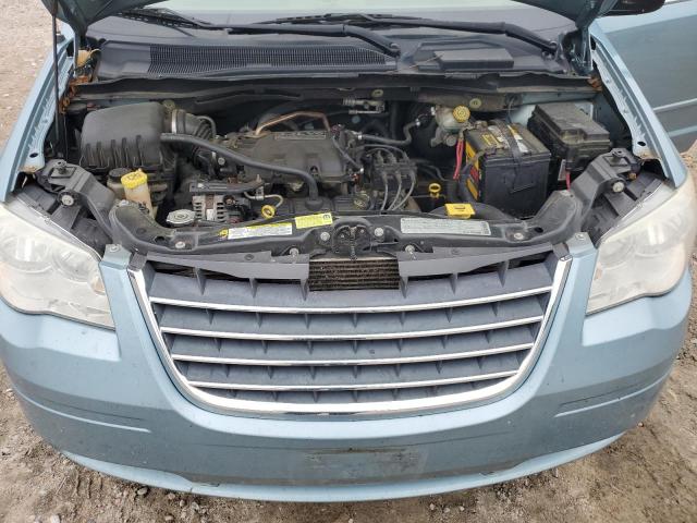 2A4RR4DE9AR141371 - 2010 CHRYSLER TOWN & COU LX BLUE photo 12