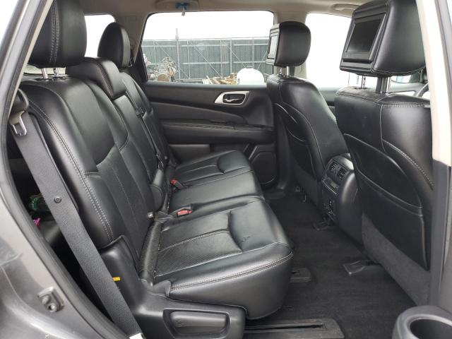 5N1AR2MM4FC641111 - 2015 NISSAN PATHFINDER S GRAY photo 10