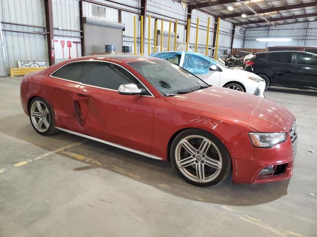 WAUGGAFR2DA017479 - 2013 AUDI S5 PREMIUM PLUS RED photo 4