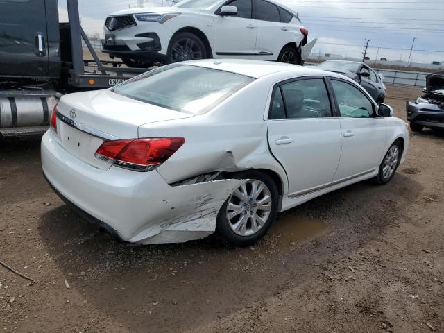 4T1BK3DB4BU432436 - 2011 TOYOTA AVALON BASE WHITE photo 3