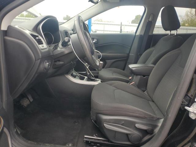 3C4NJDAB3KT703947 - 2019 JEEP COMPASS SPORT BLACK photo 7