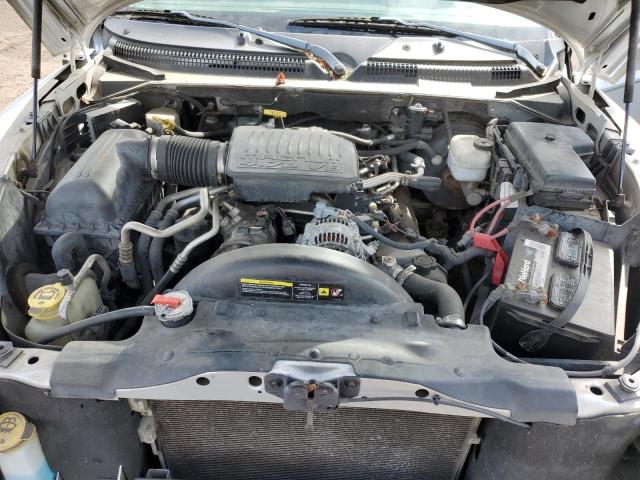 1D7HE48N85S261633 - 2005 DODGE DAKOTA QUAD SLT SILVER photo 11