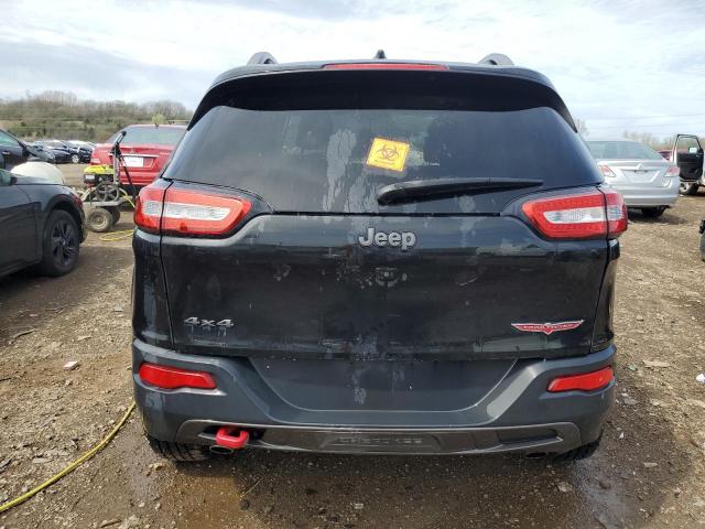 1C4PJMBS6FW699285 - 2015 JEEP CHEROKEE TRAILHAWK BLACK photo 6