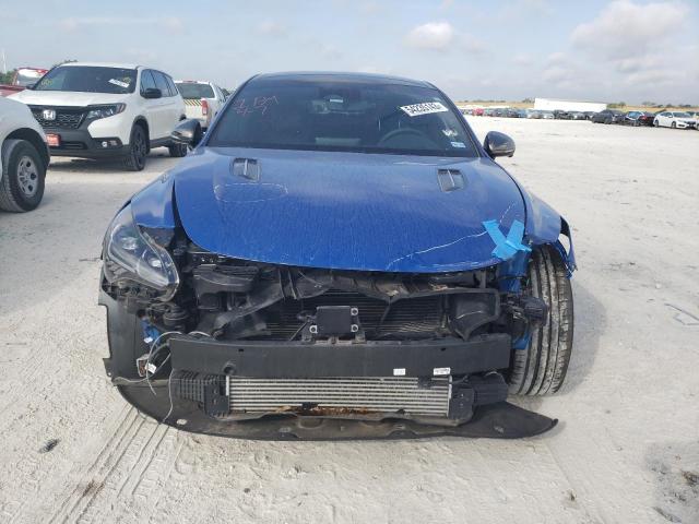 KNAE55LC6N6104875 - 2022 KIA STINGER GT2 BLUE photo 5