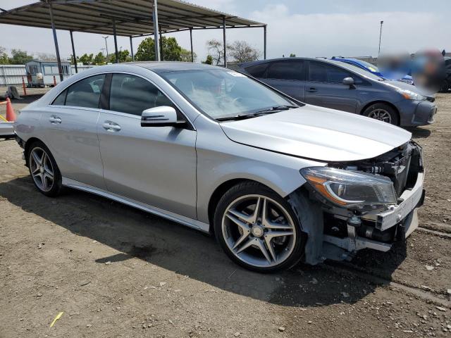 WDDSJ4EB1EN057914 - 2014 MERCEDES-BENZ CLA 250 SILVER photo 4