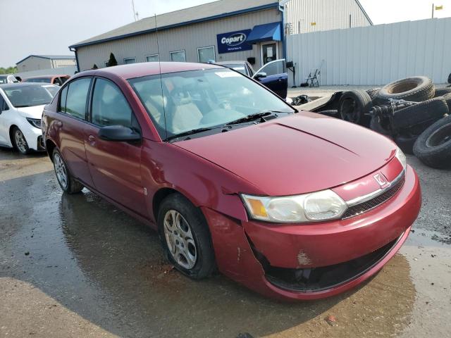 1G8AJ52F14Z185039 - 2004 SATURN ION LEVEL 2 勃艮第红 照片 4