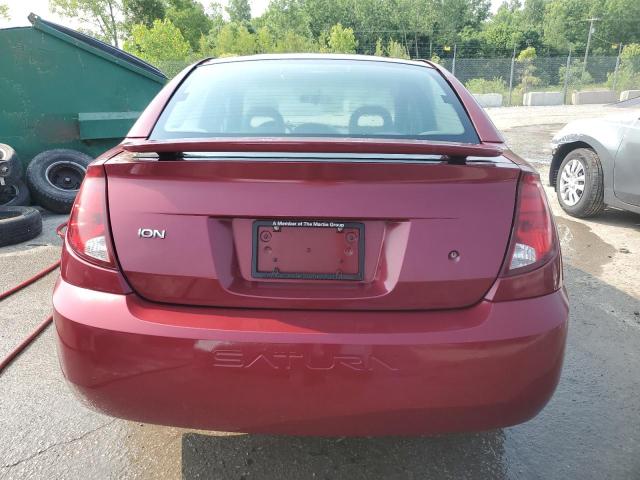 1G8AJ52F14Z185039 - 2004 SATURN ION LEVEL 2 勃艮第红 照片 6
