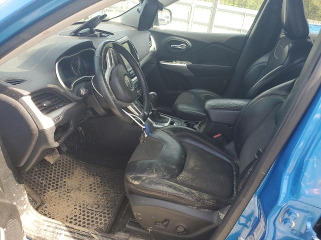 1C4PJMBB4JD502876 - 2018 JEEP CHEROKEE TRAILHAWK BLUE photo 7