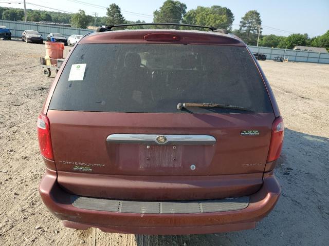 2A4GP54L17R215876 - 2007 CHRYSLER TOWN & COU TOURING 勃艮第红 照片 6