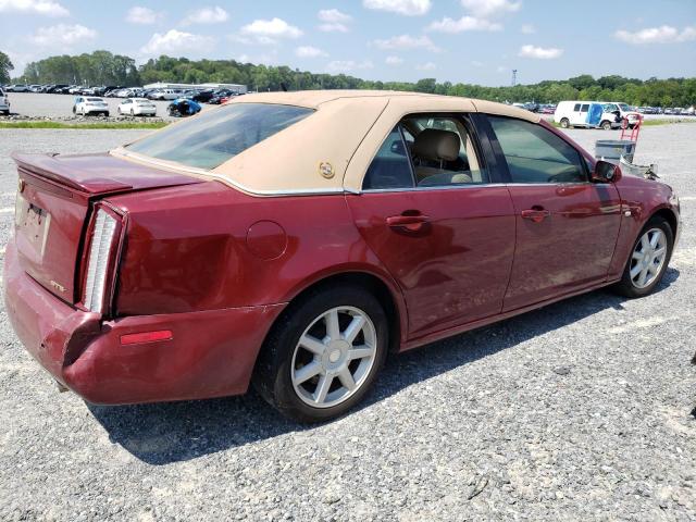 1G6DW677050138511 - 2005 CADILLAC STS RED photo 3