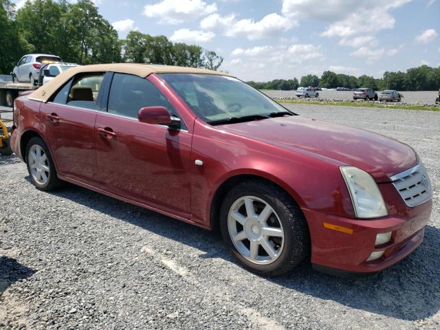 1G6DW677050138511 - 2005 CADILLAC STS RED photo 4