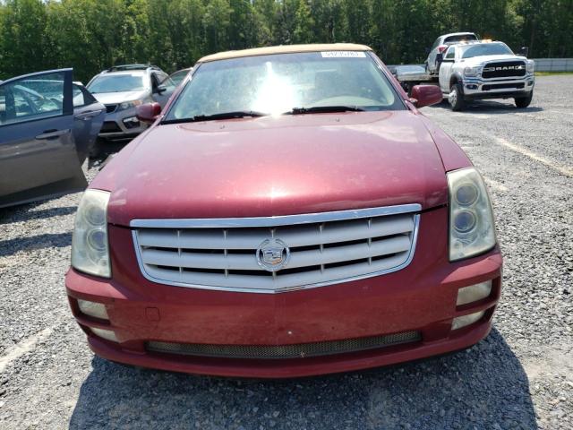 1G6DW677050138511 - 2005 CADILLAC STS RED photo 5