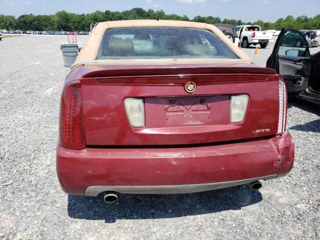 1G6DW677050138511 - 2005 CADILLAC STS RED photo 6