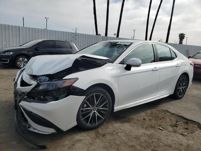 4T1G31AK7PU614635 - 2023 TOYOTA CAMRY SE NIGHT SHADE WHITE photo 1