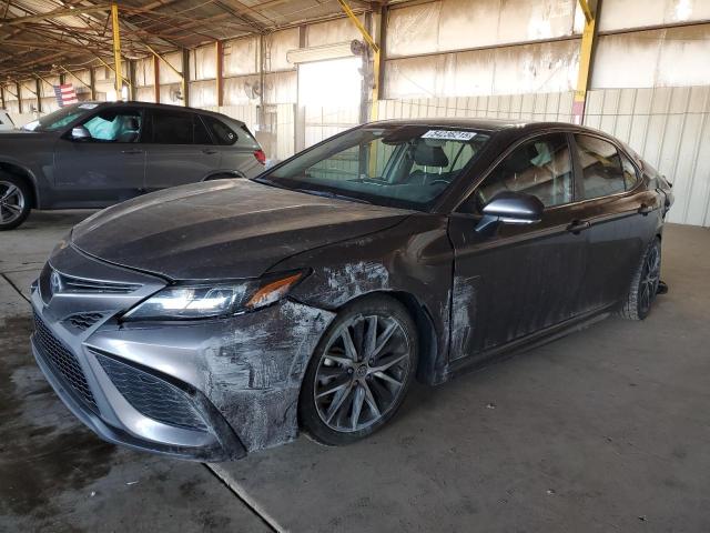 4T1G11AK0PU777701 - 2023 TOYOTA CAMRY SE NIGHT SHADE GRAY photo 1