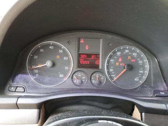 3VWEF71K17M199772 - 2007 VOLKSWAGEN JETTA WOLFSBURG 白色 照片 9