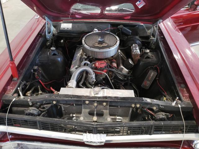 7K35C142230 - 1967 FORD FAIRLANE MAROON photo 11