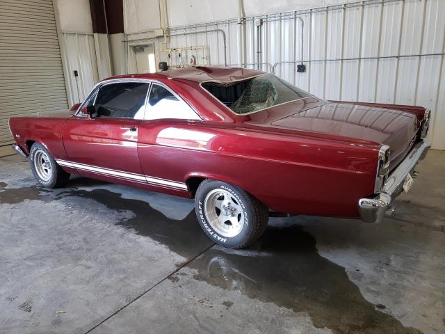 7K35C142230 - 1967 FORD FAIRLANE MAROON photo 2