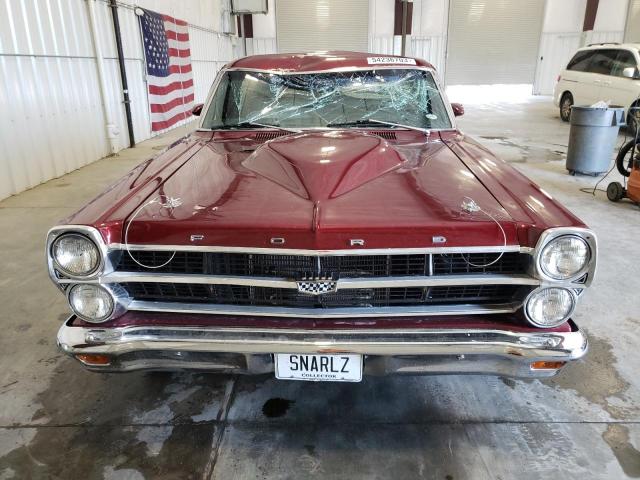 7K35C142230 - 1967 FORD FAIRLANE MAROON photo 5