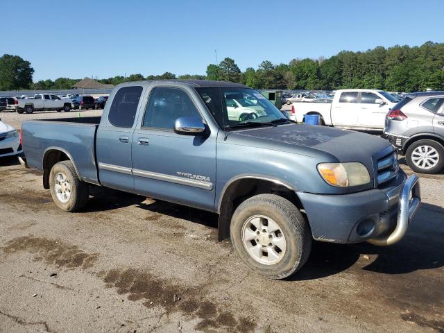 5TBRU34156S463010 - 2006 TOYOTA TUNDRA ACCESS CAB SR5 BLUE photo 4