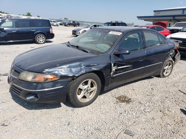 1G2HX54K5Y4170581 - 2000 PONTIAC BONNEVILLE SE BLUE photo 1