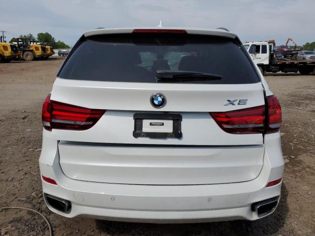 5UXKR0C51J0Y00781 - 2018 BMW X5 XDRIVE35I WHITE photo 6