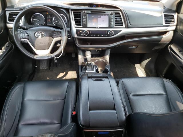 5TDJKRFH6FS134968 - 2015 TOYOTA HIGHLANDER XLE GRAY photo 8