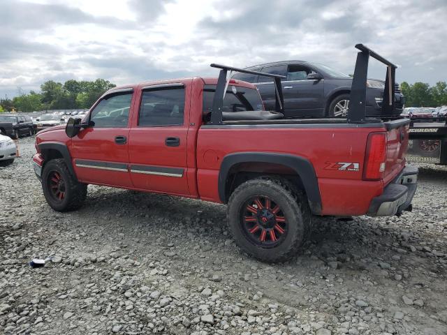 2GCEK13ZX71170431 - 2007 CHEVROLET SILVERADO K1500 CLASSIC CREW CAB RED photo 2