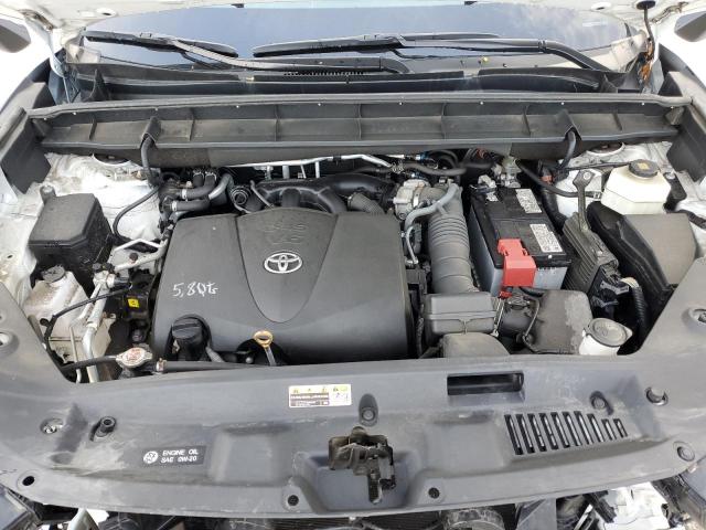 5TDGZRBH5MS066039 - 2021 TOYOTA HIGHLANDER XLE WHITE photo 12