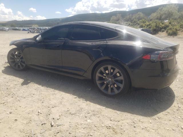 5YJSA1E26LF415612 - 2020 TESLA MODEL S შავი ფოტო 2