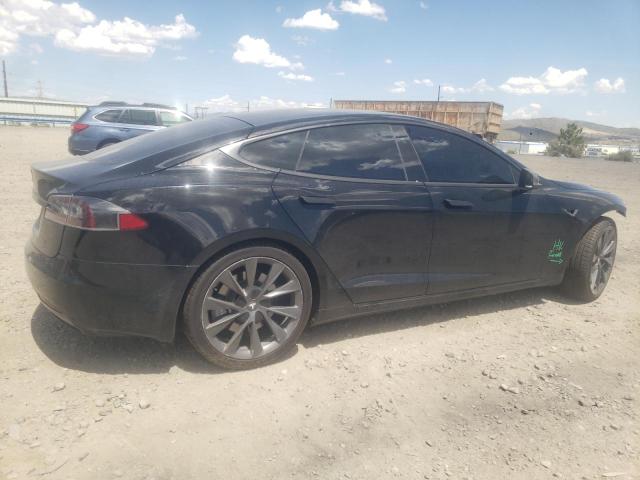 5YJSA1E26LF415612 - 2020 TESLA MODEL S შავი ფოტო 3
