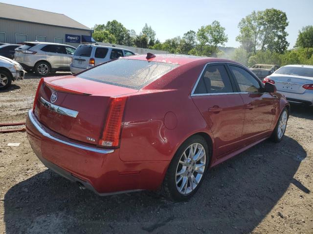 1G6DS5ED2B0139329 - 2011 CADILLAC CTS PREMIUM COLLECTION RED photo 3