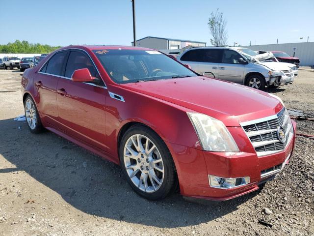 1G6DS5ED2B0139329 - 2011 CADILLAC CTS PREMIUM COLLECTION RED photo 4
