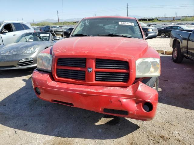 1D7HE48N76S634016 - 2006 DODGE DAKOTA QUAD SLT BURGUNDY photo 5