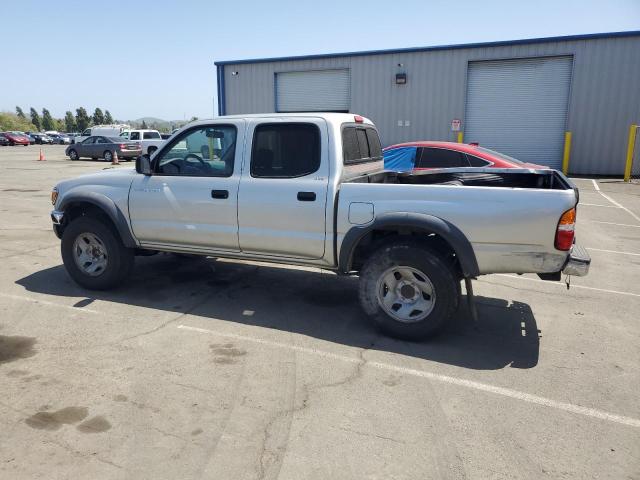 5TEGM92N51Z813187 - 2001 TOYOTA TACOMA DOUBLE CAB PRERUNNER SILVER photo 2