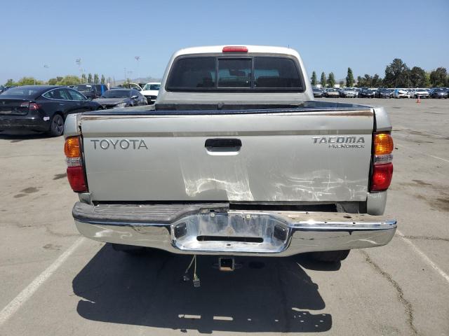 5TEGM92N51Z813187 - 2001 TOYOTA TACOMA DOUBLE CAB PRERUNNER SILVER photo 6