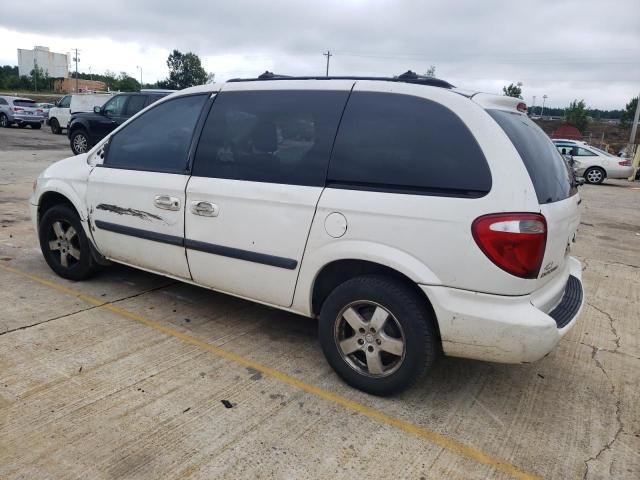 1D4GP45R45B344180 - 2005 DODGE CARAVAN SXT WHITE photo 2