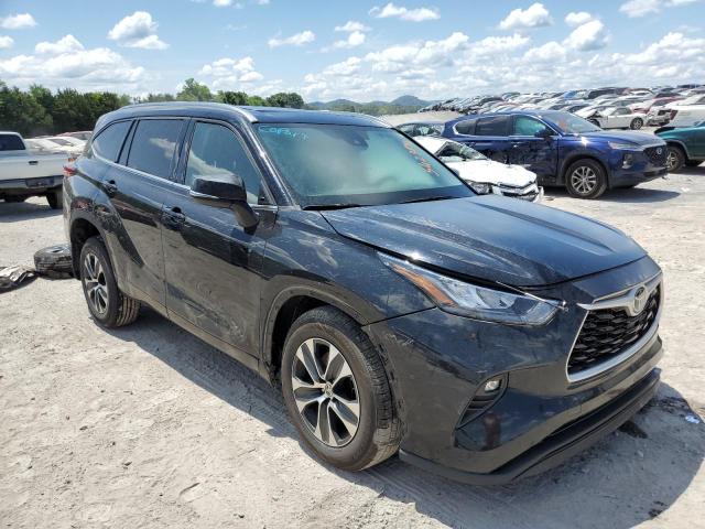 5TDGZRBH7LS040802 - 2020 TOYOTA HIGHLANDER XLE 黑色 照片 4