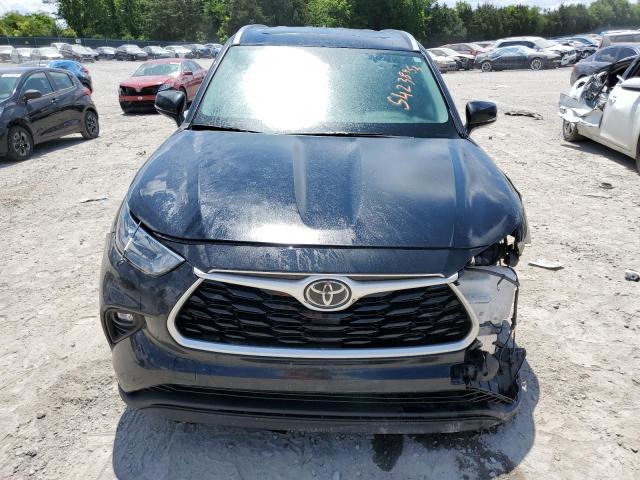 5TDGZRBH7LS040802 - 2020 TOYOTA HIGHLANDER XLE 黑色 照片 5